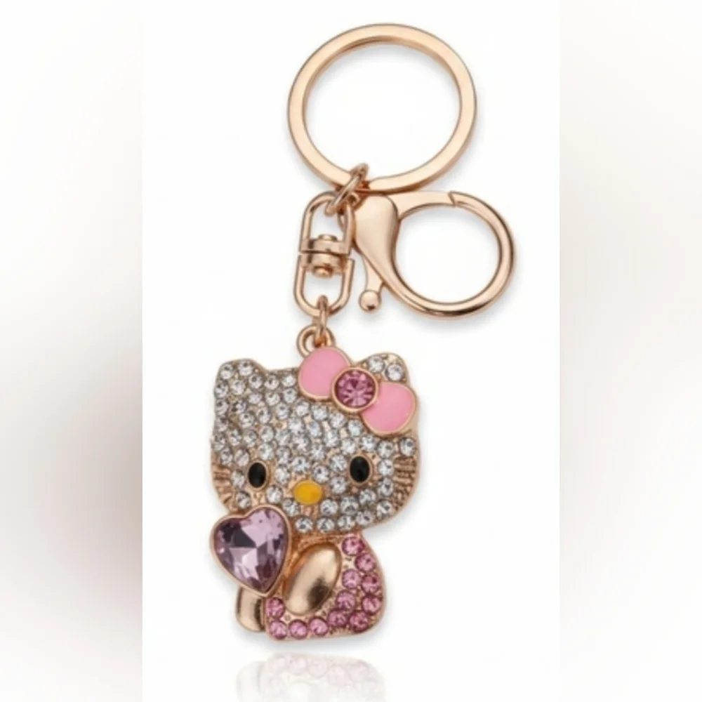 Hello Kitty Keychain Purse Charm NWT